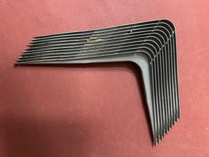 10 - Stanley 8" x 10" (eigentlich 7" x 9-1/2") grau Stahl Regalwinkel 25-0545 - Bild 1 von 7