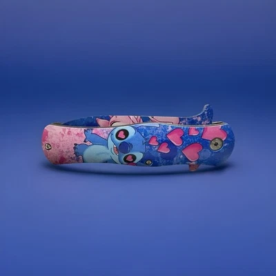 Pink Stitch & Angel Spring Activated Folding Pocket Knife - Image 1 of 4