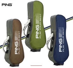 2024 Ping Premium Fabric Travel Golf Bag Cover Hood New Flight Ready - Picture 1 of 15