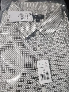 Neu mit Etikett Express Hemd Herren XXL Extra Slim Fit Langarm Oberhemd - Bild 1 von 3