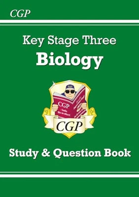 KS3 Biology Study & Question Book - Higher (CGP KS3 Science) by CGP Books Book - Image 1 of 2