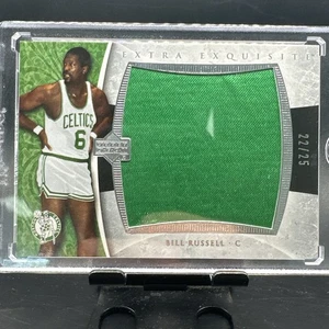 Bill Russell 2006 Upper Deck Extra Exquisite Patch /25 Game Used #EXBR Celtics - Picture 1 of 2