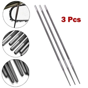 Efficient Chainsaw Round Files for Smooth Chainsaw Pack of 3 - Picture 1 of 38