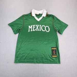 Vintage Mexico Soccer Shirt Large Olympic Games Atlanta 1996 Collection Mens 90s - Picture 1 of 9