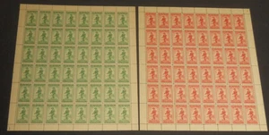 Nueva Zelanda B9-10 ANZAC Juego Hojas de 48 NH - Imagen 1 de 2