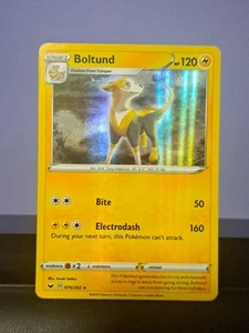 Boltund Holo Rare - 076/202 - Sword & Shield Pokemon 2020 - Picture 1 of 2