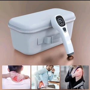Cold Laser Therapy Device For Body Pain Relief Red Infrared Light Home + Goggles - Picture 1 of 11