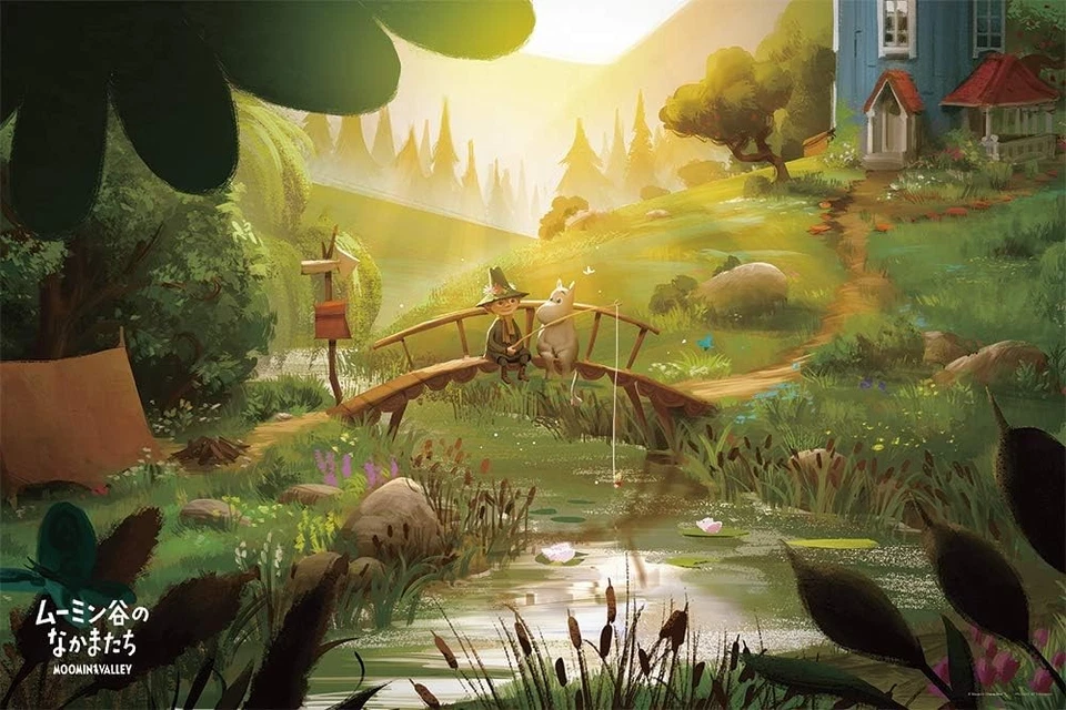1000 件拼图 MOOMIN The Last Dragon in the World 50x75 厘米 — 第 1/1 张图片