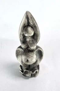 Statua Venere DryadDesign 1995 statuina dea della pietra della fertilità di P.borda vintage - Foto 1 di 8