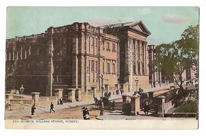 Sydney, The Museum, College Street, NSW, Australia, Postcard, 1905, Art Series - Bild 1 von 2