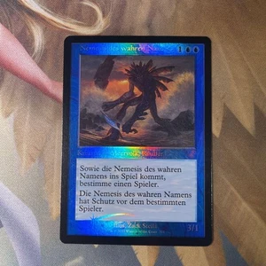 Mtg True Name Nemesis German Foil Old Frame - Picture 1 of 10