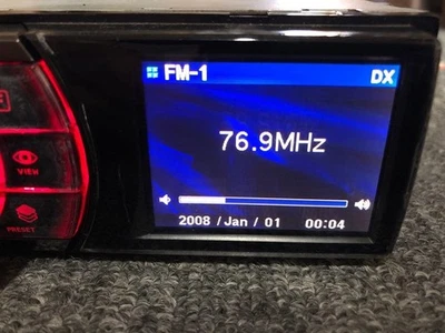 Alpine iDA-X100 Digital Media Receiver Head Unit USB Radio Works Read Desc Japan - Image 1 of 4