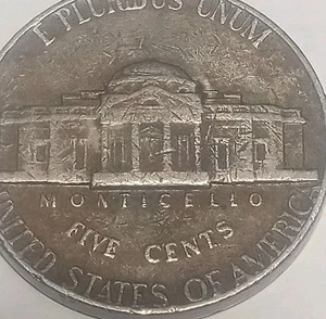 1974 P Copper Toned Obv&Rev Jefferson Nickel Coin,Free Shipping!!! - Picture 1 of 3