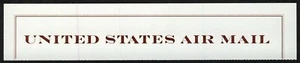 #5282 U.S. Airmail, Selvage [No Stamps] **ANY 5=FREE SHIPPING** - Picture 1 of 1