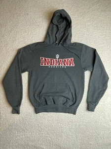 Felpa con cappuccio Indiana University Hoosiers IU pullover campione taglia small - Foto 1 di 9