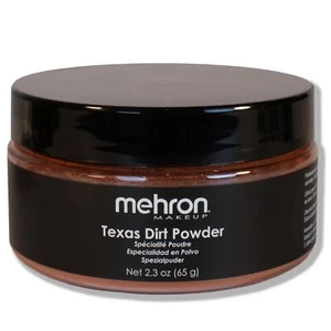 Texas Dirt Body Paint 2.3 Ounce Ultrafine Loose Powder for Cosmetic Effects - Picture 1 of 6