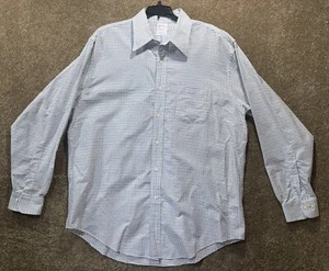 Brooks Brothers Herren große karierte Knopfleiste - 100% Baumwolle - Bild 1 von 7