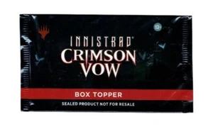 INNISTRAD Crimson Vow Box Topper - Sealed - Magic The Gathering (MTG) FREE SHIP - Picture 1 of 1
