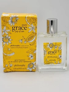 PHILOSOPHY PURE GRACE POP OF SUN SPRAY FRAGRANCE WOMEN'S, 4 FL OZ - - Picture 1 of 4