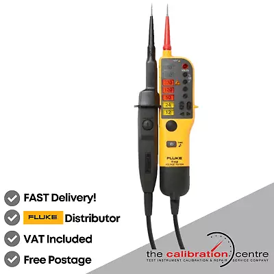 Genuine FLUKE T110 Voltage Continuity ELECTRICAL 2 Pole TESTER - Image 1 of 2