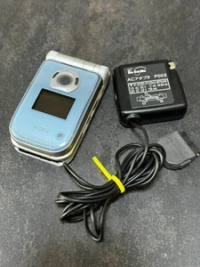 Teléfono Docomo P252Is Función P252is AZUL Japonés Teléfono Abatible Keitai Garakei Retro - Imagen 1 de 12