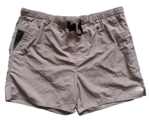 The North Face Beige Belted Nylon Trail Hiking/Swim Lined Shorts Men's Size: 2XL - Picture 1 of 5