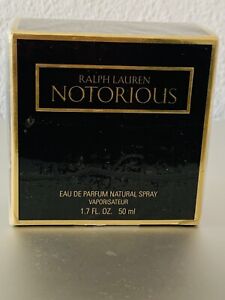 NOTORIOUS BY RALPH LAUREN EDP 1.7 oz SPRAY FACTORY SEALED BOX FOR WOMEN