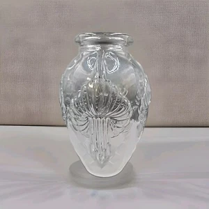 Vintage Art Deco Calla Lily Glass Vase, Pierre D' Avesn Design? - Picture 1 of 9