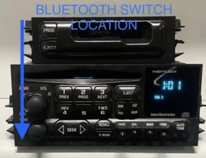 Chevy 1500 CD Player DELCO Bluetooth OEM Radio Full Light Bulbs Cassette Slave - Picture 1 of 2
