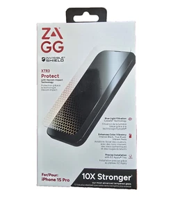 ZAGG Invisible Shield XTR3 Protect Screen Protector for iPhone 15 PRO - Picture 1 of 2