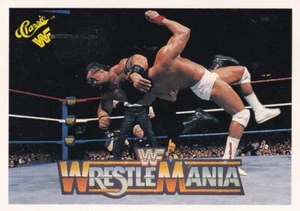 1990 Classic WWF  Wrestlemania #115 Barbarian / Tito Santana - Picture 1 of 2