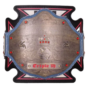 Triple H 30 Years Evolution World Heavyweight Championship Title Belt - Picture 1 of 7