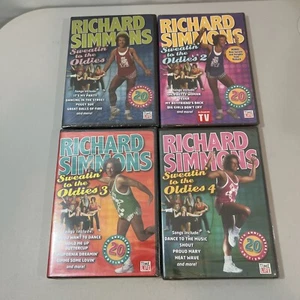 Richard Simmons DVD Sweatin' to the Oldies Time Life Lot of (4) - Picture 1 of 13