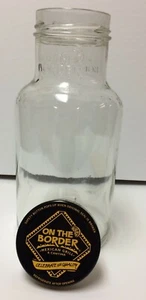 Parrilla de salsa mexicana y frasco de salsa de cantina en la frontera vacío 47 oz ¡Usado en excelente condición! - Imagen 1 de 7