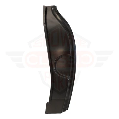 Poste de cerradura de puerta lado izquierdo para placa de golpeador baja de 3 orificios 1960-1961 Porsche 356BT5 Foto 1 de 2