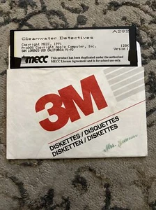 Apple II Vintage 5.25 1991 Spielsoftware MECC 128K Cleanwater Detectives SELTEN - Bild 1 von 1