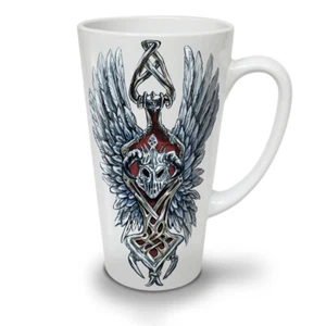 Wellcoda Helm Play Geek Gaming War Latte Becher 12/17oz - Bild 1 von 15