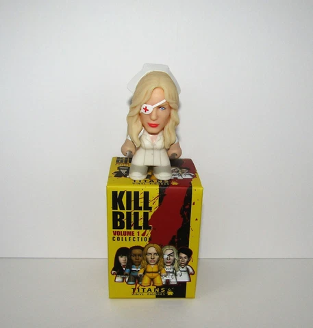 TITANS VINYL FIGURES KILL BILL VOLUME 1 COLLECTION SINGLE ELLE DRIVER 1/36 Cover