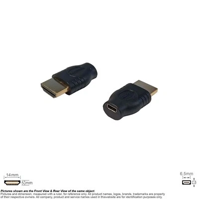 Adapter Video HDMI Male HDMI Micro Female - Image 1 of 2