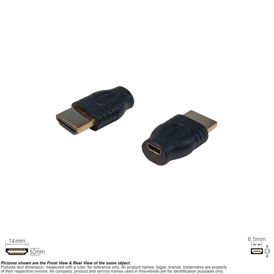 Adapter Video HDMI Male HDMI Micro Female - Image 1 of 2