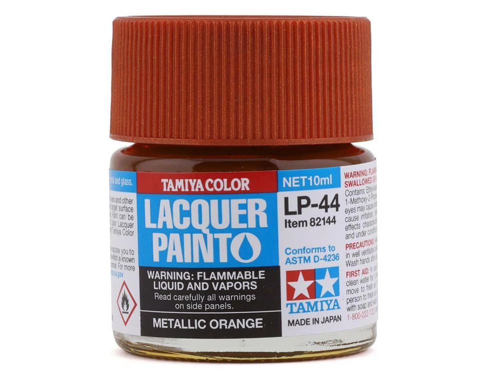Tamiya LP-44 Metallic Orange Lacquer Paint (10ml) [TAM82144] - Image 1 of 1