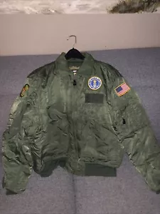 Vintage 70’s Flight Jacket CWU-45/P Flyers Bomber Herren XL Military USAF - Bild 1 von 7