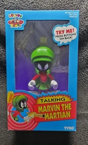 LOONEY TUNES TYCO MARVIN THE MARTIN FIGURE TALKS 1993 - Picture 1 of 2