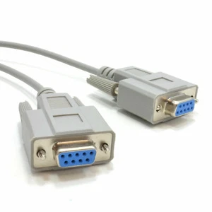 Série RS232 Null Modem Câble DB9 Femelle À DB9F Câble - Photo 1/12