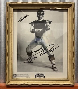 Autografo vintage 1995 Jason David Frank firmato 8x10 foto, film Power Rangers - Foto 1 di 3