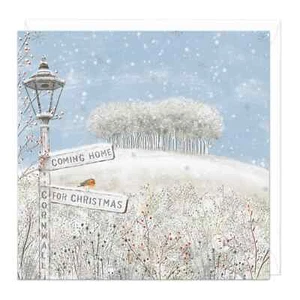 Whistlefish Coming Home Trees Christmas Card Snow Cornwall Nearly Driving X242 - Picture 1 of 1
