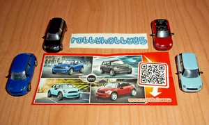 BMW MINI COOPER JUEGO COMPLETO DE 4 CON TODOS LOS PAPELES NIÑOS JUGUETES SORPRESA HUEVO 2014 - Imagen 1 de 1