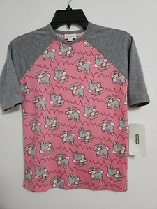 NEW Lularoe Disney Pink  Thumper From Bambi  Sloan Size 8 NWT - Picture 1 of 11