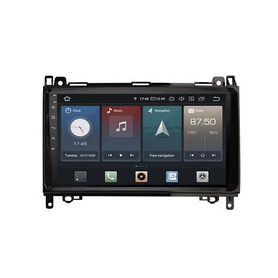For Mercedes A B Sprinter Vito Viano 9" Touchscreen Android Car Radio GPS Navi - Image 1 of 4