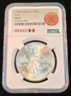 1984 Mexico Silver Libertad 1 Onza Ngc Ms 67 Smooth Luster Gem Bu Beauty